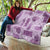 Vintage Lapita Quilt Iconic Double Face Pattern Violet