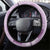 Vintage Lapita Steering Wheel Cover Iconic Double Face Pattern Violet