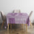 Vintage Lapita Tablecloth Iconic Double Face Pattern Violet