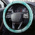 Vintage Lapita Steering Wheel Cover Iconic Double Face Pattern Turquoise