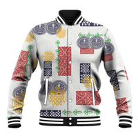 Vintage Lapita Baseball Jacket Iconic Double Face Pattern LT05 Unisex Colorful - Polynesian Pride