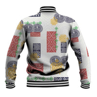 Vintage Lapita Baseball Jacket Iconic Double Face Pattern LT05 - Polynesian Pride