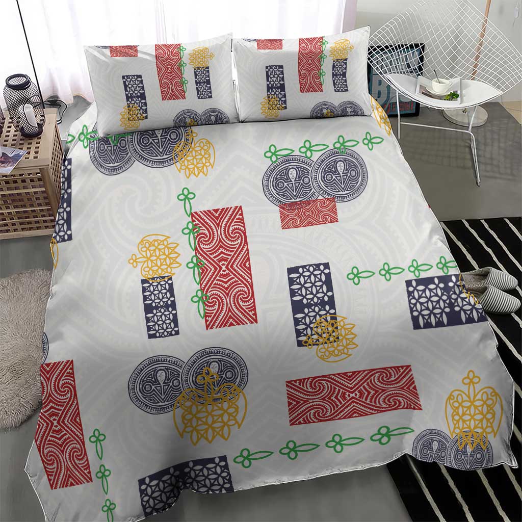 Vintage Lapita Bedding Set Iconic Double Face Pattern LT05 - Polynesian Pride