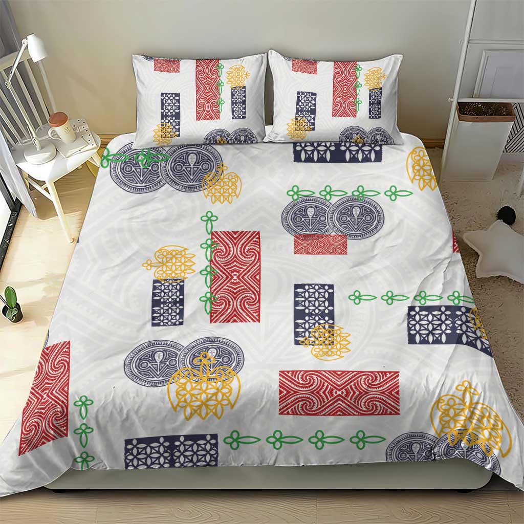 Vintage Lapita Bedding Set Iconic Double Face Pattern LT05 - Polynesian Pride