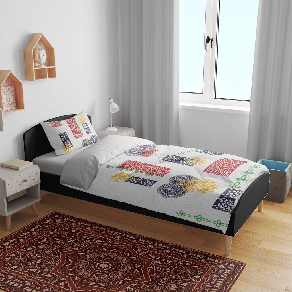 Vintage Lapita Bedding Set Iconic Double Face Pattern LT05 - Polynesian Pride