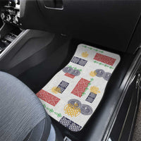 Vintage Lapita Car Mats Iconic Double Face Pattern LT05 - Polynesian Pride