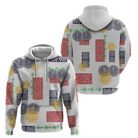 Vintage Lapita Hoodie Iconic Double Face Pattern LT05 - Polynesian Pride
