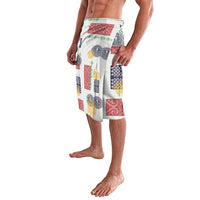 Vintage Lapita Lavalava Iconic Double Face Pattern LT05 - Polynesian Pride