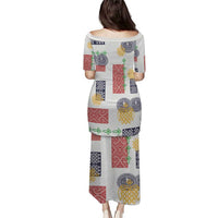 Vintage Lapita Puletasi Iconic Double Face Pattern LT05 - Polynesian Pride