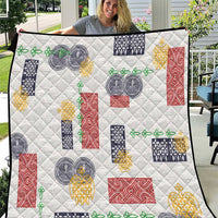 Vintage Lapita Quilt Iconic Double Face Pattern LT05 Colorful - Polynesian Pride