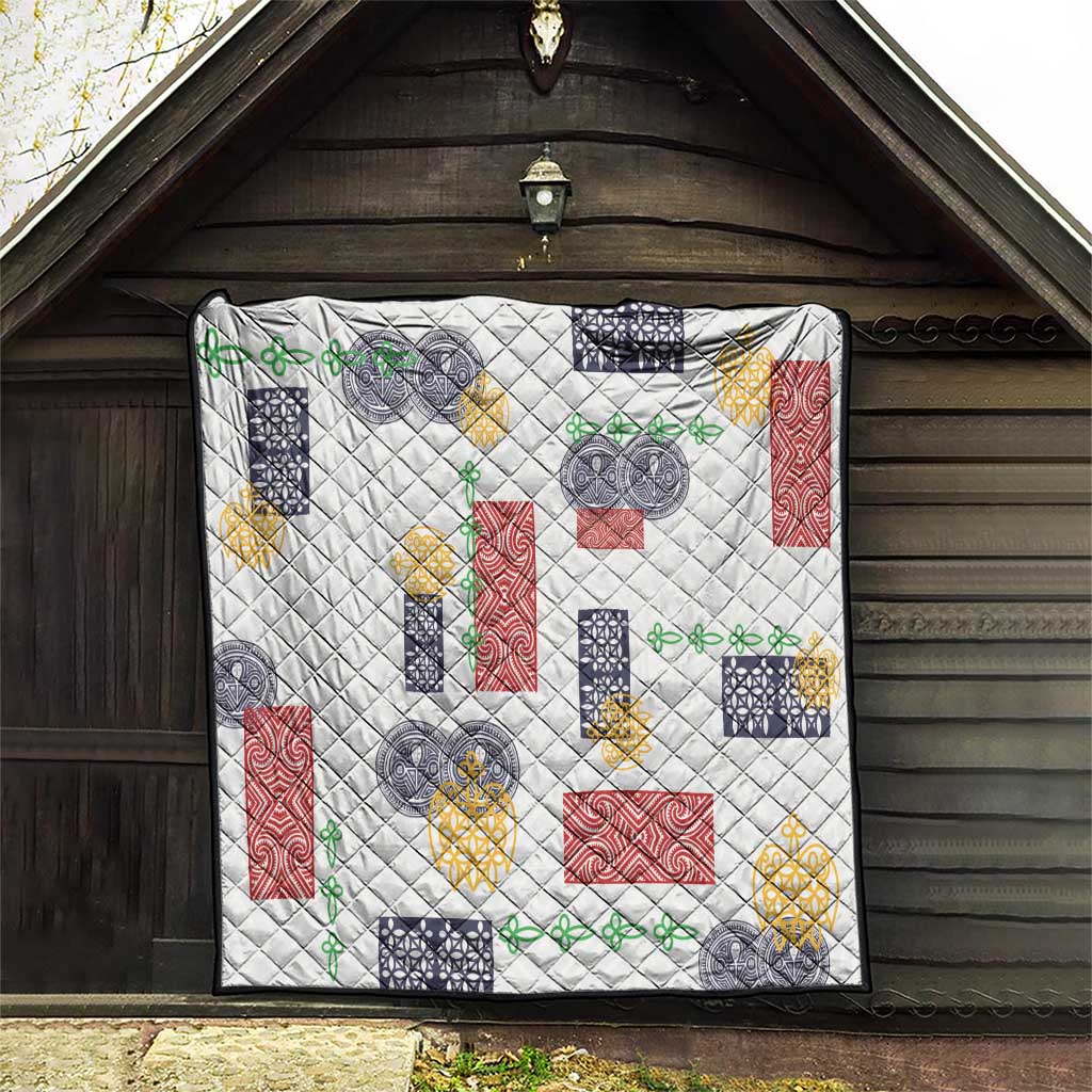 Vintage Lapita Quilt Iconic Double Face Pattern LT05 - Polynesian Pride