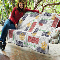Vintage Lapita Quilt Iconic Double Face Pattern LT05 - Polynesian Pride