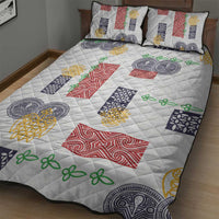 Vintage Lapita Quilt Bed Set Iconic Double Face Pattern LT05 - Polynesian Pride