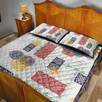 Vintage Lapita Quilt Bed Set Iconic Double Face Pattern LT05 - Polynesian Pride