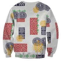 Vintage Lapita Sweatshirt Iconic Double Face Pattern LT05 - Polynesian Pride