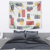 Vintage Lapita Tapestry Iconic Double Face Pattern LT05 - Polynesian Pride