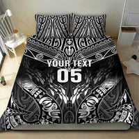 Custom New Zealand Fishing Bedding Set Aotearoa Maori Koru LT05 - Polynesian Pride