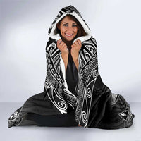 Custom New Zealand Fishing Hooded Blanket Aotearoa Maori Koru LT05 - Polynesian Pride