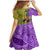 Personalised Hawaii Mardi Gras Family Matching Mermaid Dress and Hawaiian Shirt Polynesian Pattern With Glitter Style LT05 - Polynesian Pride