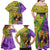 Personalised Hawaii Mardi Gras Family Matching Off Shoulder Maxi Dress and Hawaiian Shirt Polynesian Pattern With Glitter Style LT05 - Polynesian Pride