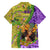 Personalised Hawaii Mardi Gras Family Matching Puletasi and Hawaiian Shirt Polynesian Pattern With Glitter Style LT05 - Polynesian Pride