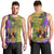 Personalised Hawaii Mardi Gras Men Tank Top Polynesian Pattern With Glitter Style LT05 - Polynesian Pride