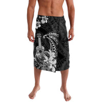 Hawaii Ukulele Lavalava Polynesian Pattern Mix Hibiscus Black Version LT05 Black - Polynesian Pride