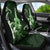 Hawaii Ukulele Car Seat Cover Polynesian Pattern Mix Hibiscus Green Version