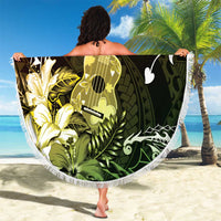 Hawaii Ukulele Beach Blanket Polynesian Pattern Mix Hibiscus Reggae Version LT05 - Polynesian Pride