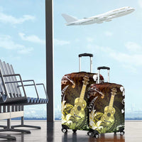Hawaii Ukulele Luggage Cover Polynesian Pattern Mix Hibiscus Reggae Version LT05 - Polynesian Pride