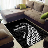 New Zealand Marathon Area Rug Maori Style LT05 - Polynesian Pride