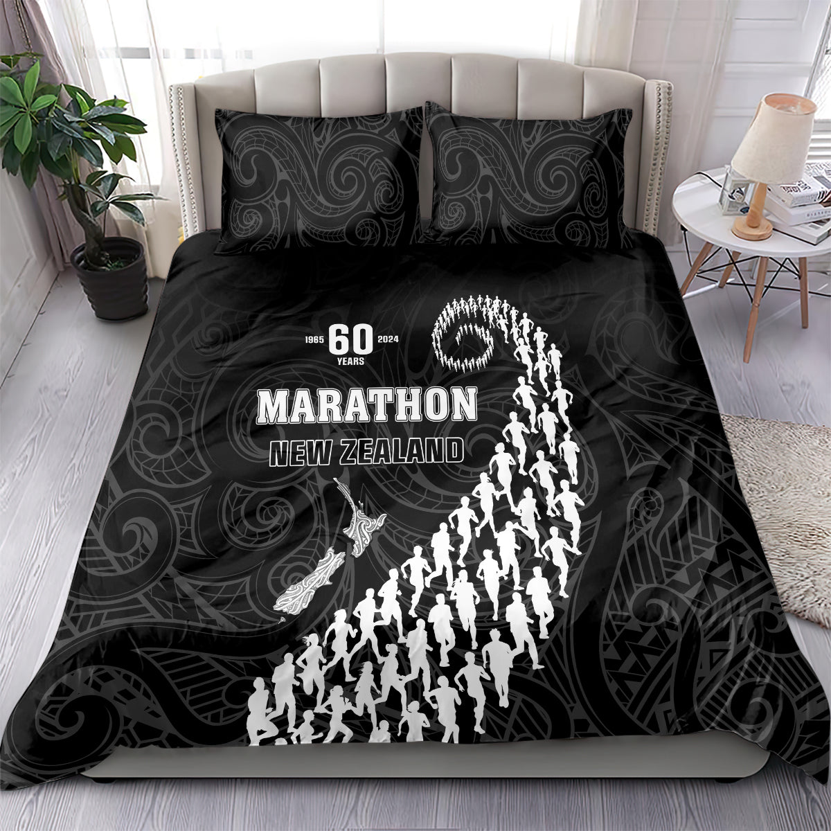New Zealand Marathon Beach Blanket Maori Style LT05 - Polynesian Pride