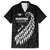 Custom New Zealand Marathon Family Matching Long Sleeve Bodycon Dress and Hawaiian Shirt Maori Style