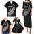 Custom New Zealand Marathon Family Matching Puletasi and Hawaiian Shirt Maori Style