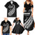 Custom New Zealand Marathon Family Matching Summer Maxi Dress and Hawaiian Shirt Maori Style