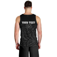 Custom New Zealand Marathon Men Tank Top Maori Style LT05 - Polynesian Pride