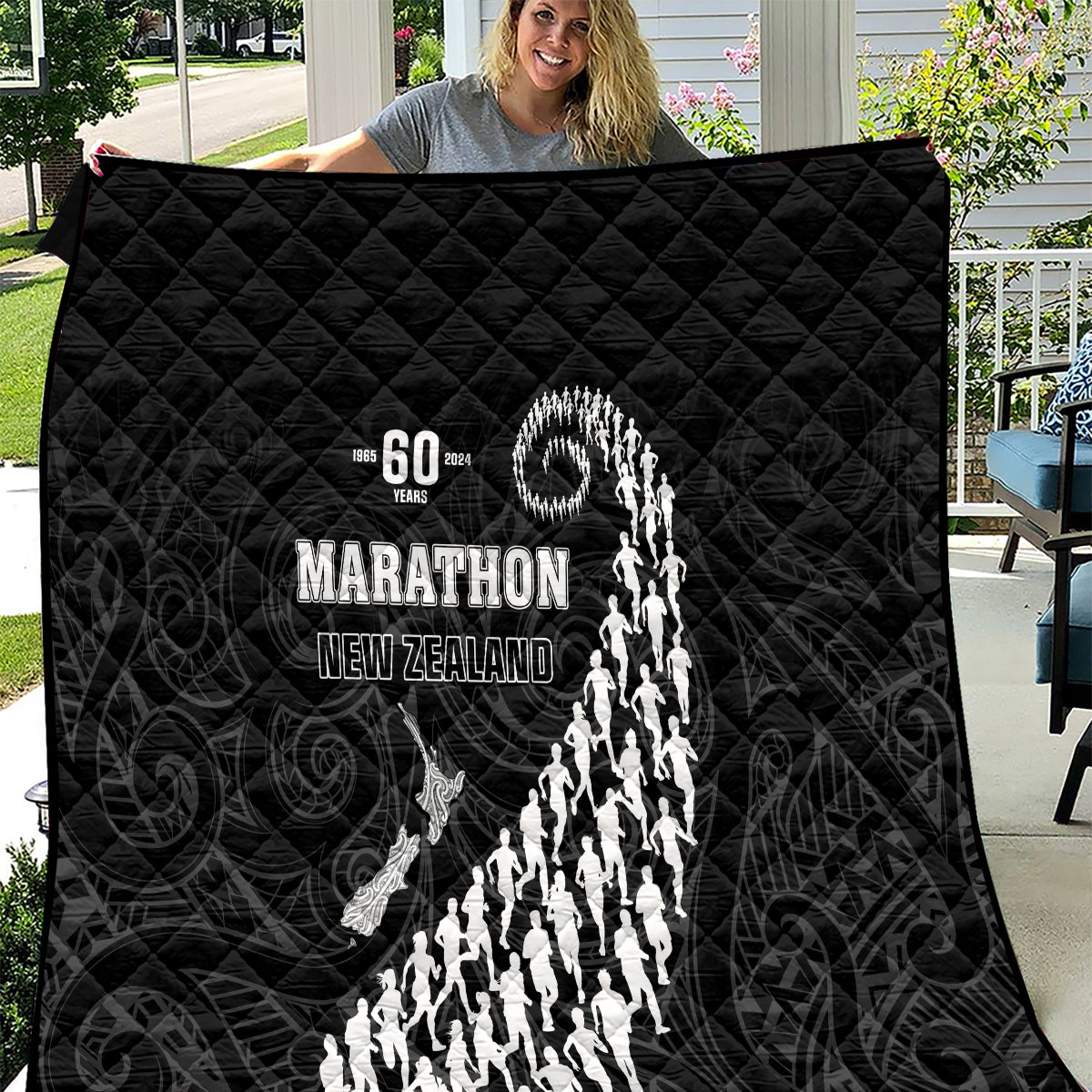 New Zealand Marathon Quilt Maori Style