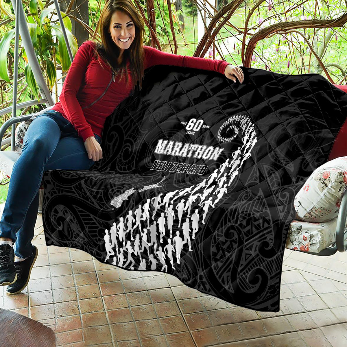 New Zealand Marathon Quilt Maori Style LT05 - Polynesian Pride