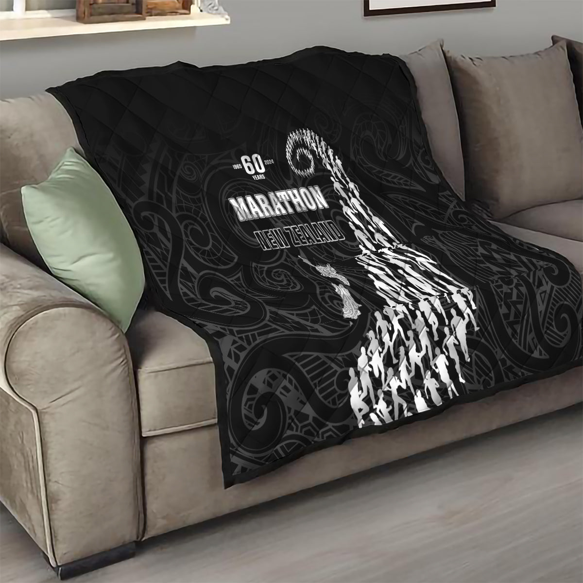 New Zealand Marathon Quilt Maori Style LT05 - Polynesian Pride