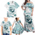 New Zealand Aotearoa Hari Ra Mama Family Matching Off Shoulder Maxi Dress and Hawaiian Shirt A Mother's Love Is Like No Otter