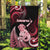 New Zealand Maori Taniwha Garden Flag Silver Fern Red Version