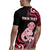 Personalised New Zealand Maori Taniwha Rugby Jersey Silver Fern Red Version