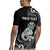 Personalised New Zealand Maori Taniwha Rugby Jersey Silver Fern Black Version