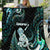 New Zealand Maori Taniwha Quilt Silver Fern Paua Shell Version