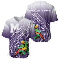 Personalized Manua High School Baseball Jersey Polynesian Tribal Pattern LT05 - Polynesian Pride