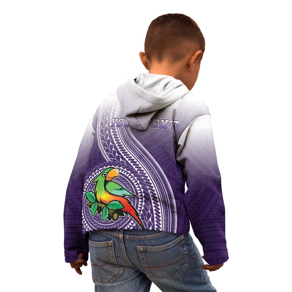 Personalized Manua High School Kid Hoodie Polynesian Tribal Pattern LT05 - Polynesian Pride