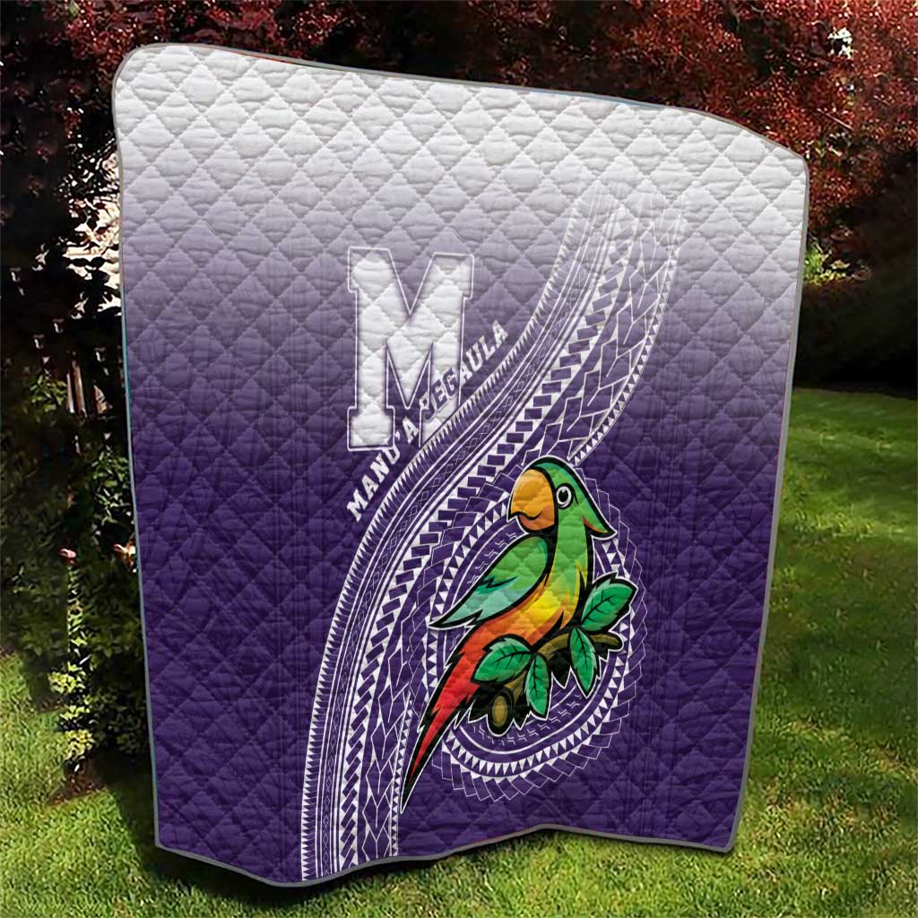 Manua High School Quilt Polynesian Tribal Pattern LT05 - Polynesian Pride