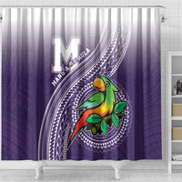 Manua High School Shower Curtain Polynesian Tribal Pattern LT05 - Polynesian Pride