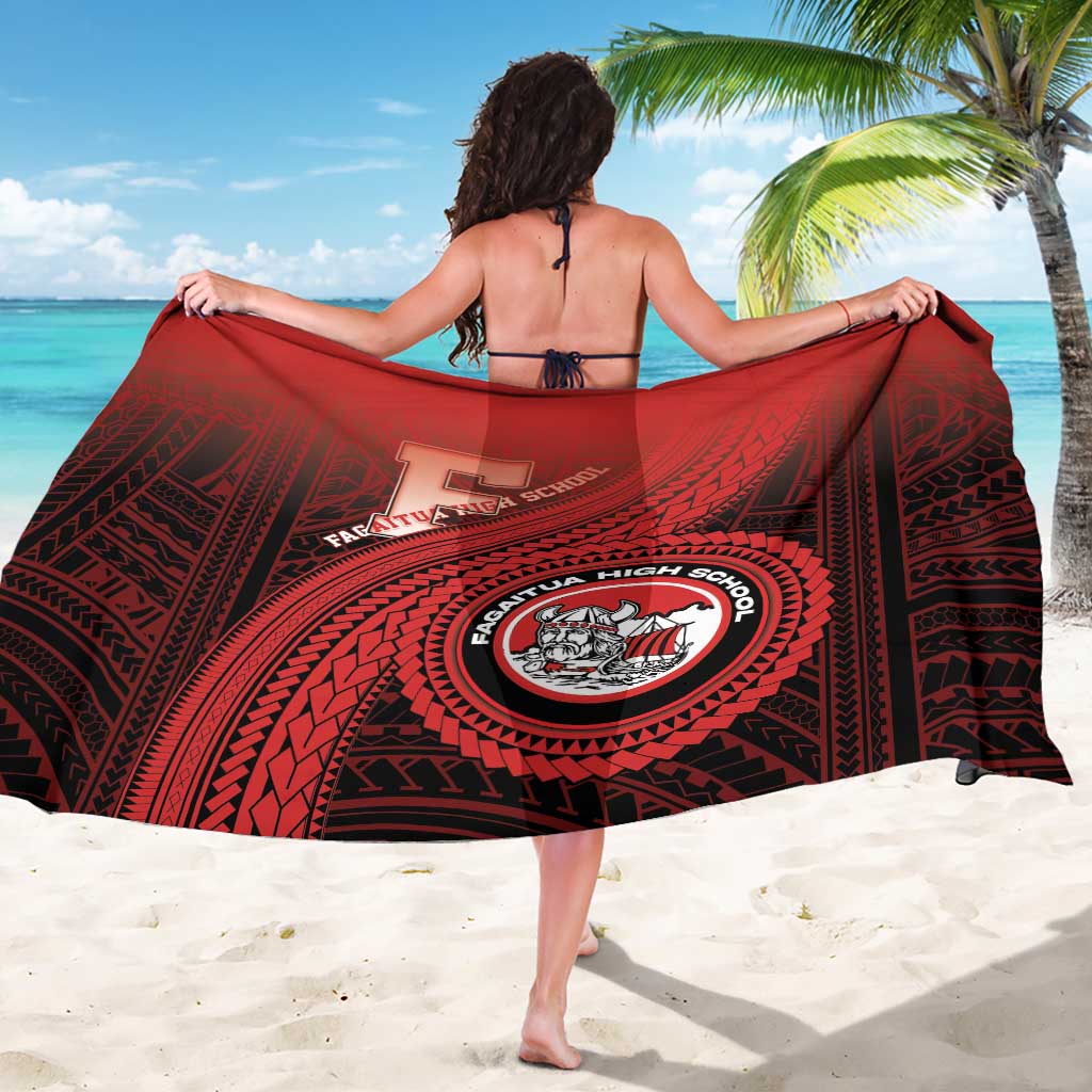 Fagaitua High School Sarong Polynesian Tribal Pattern LT05 - Polynesian Pride