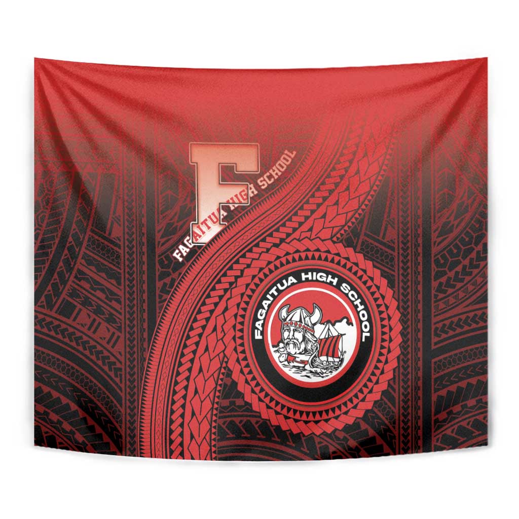 Fagaitua High School Tapestry Polynesian Tribal Pattern LT05 - Polynesian Pride